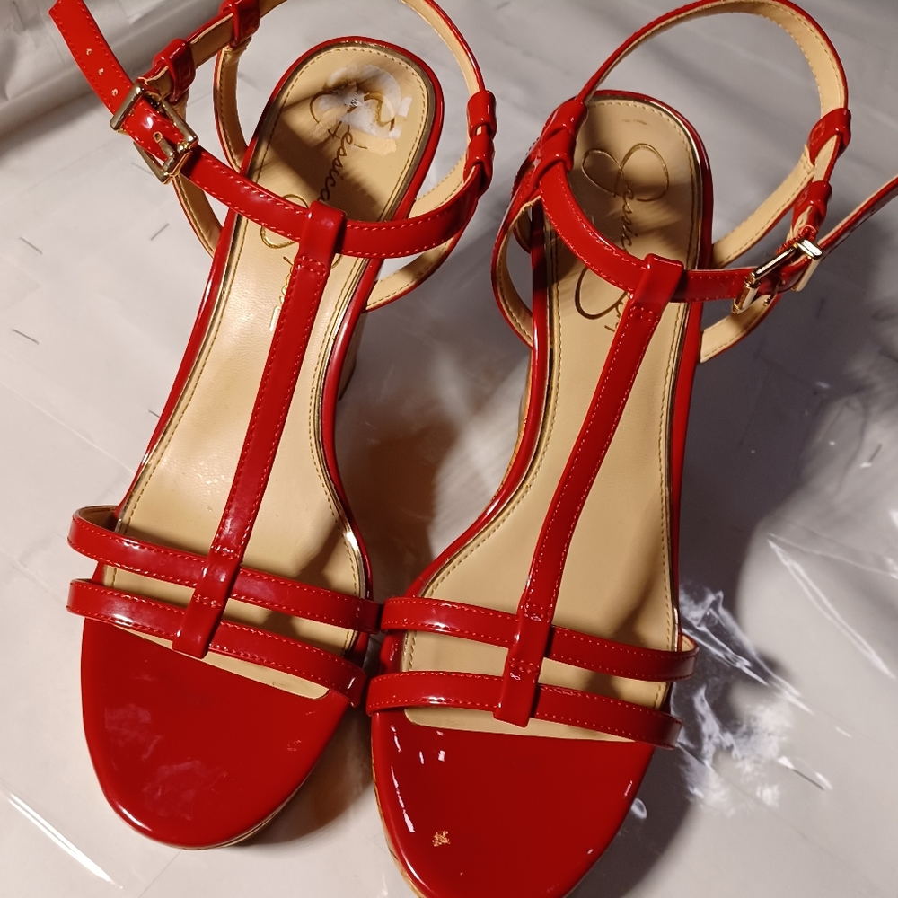 Jessica Simpson wedge heels